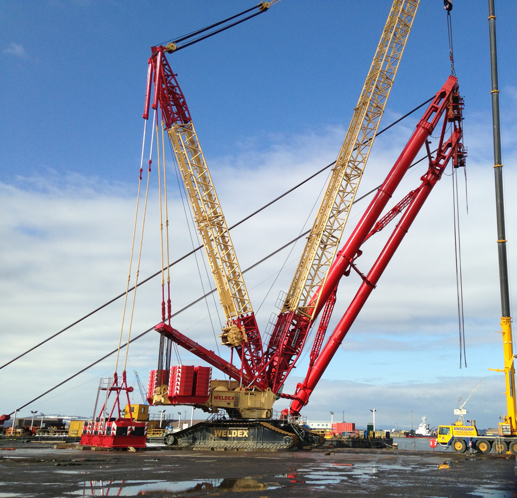 dwls aframe crane lift